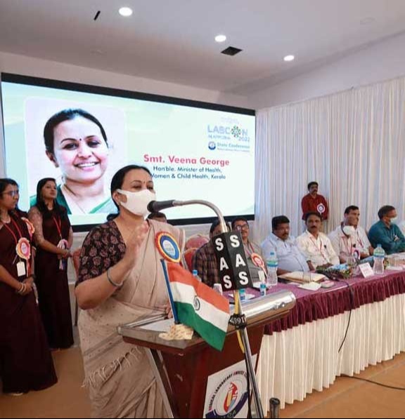 Smt Veena George(Honble Health Minister Kerala)